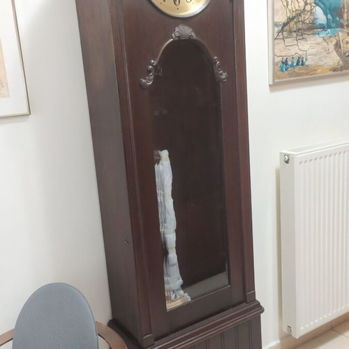 Antique large floor clock like new, bronze, 1920-1930