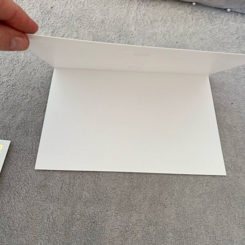 Christmas cards new, set of 5 with envelope