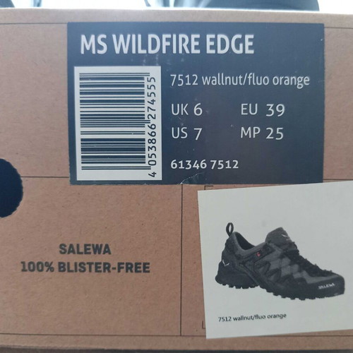 Salewa MS Wildfire Edge αθλητικά σαν καινούργια, μέγεθος 39, μαύρο και μπεζ
