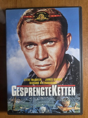 The Great Escape DVD like new, European edition with German cover