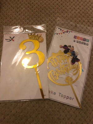 Birthday decorations themed Minnie new
