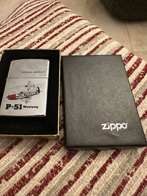 Zippo P 51 Vintage lighter like new with authenticity papers