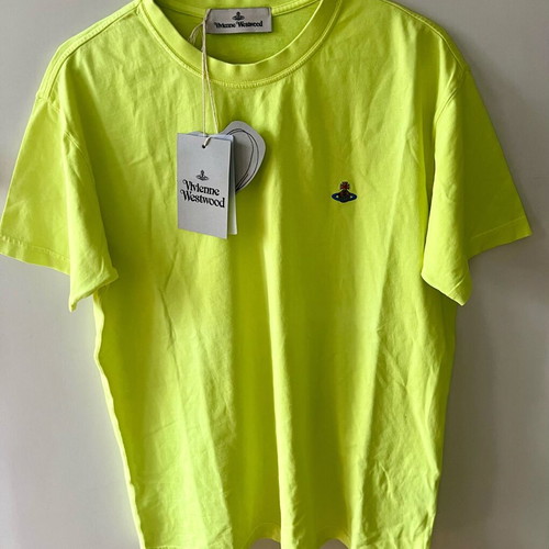Vivienne Westwood Basic T-shirt new, neon yellow, size S