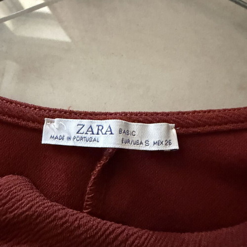 Zara mini dress XS, red