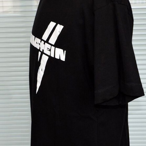 Rammstein Kreuz Vintage T-Shirt size L like new, black and white