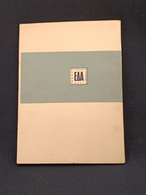 Το πρόγραμμα της ΕΔΑ 1960 μεταχειρισμένο πολιτικό φυλλάδιο