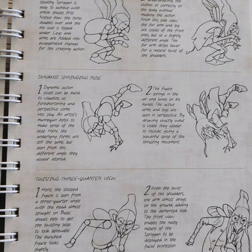 The Fairy Artist's Figure Drawing Bible hardcover spiral-bound like new