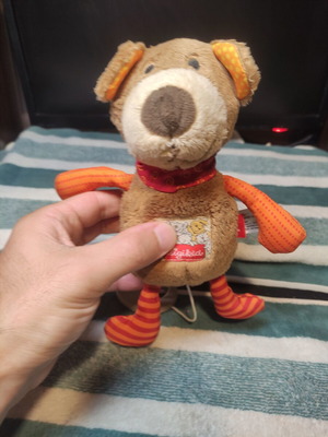 Sigikid interactive musical teddy bear 21cm like new