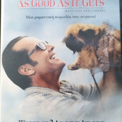 As Good As It Gets DVD like new, romantic comedy with subtitles