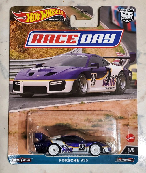 Hot wheels premium,Porsche 935,race day