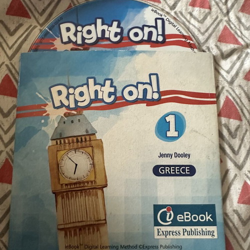 Educational CD/DVD set for learning English like new, 6 pieces