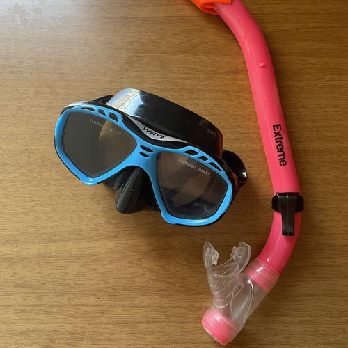 Mask and snorkel in excellent condition
