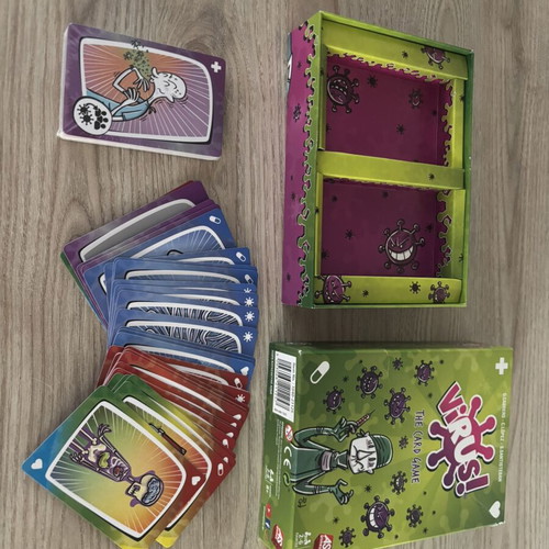 Virus! card game by AS Company, 70 cards