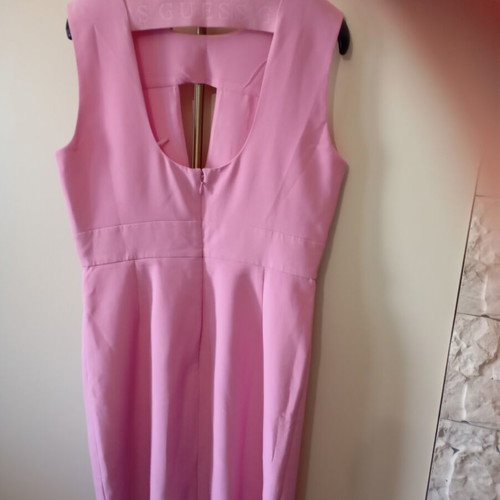 Guess summer dress size M new, pink with lining and zipper