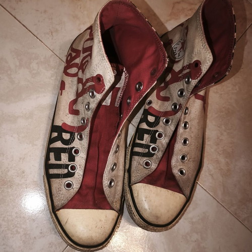 Converse All Star 1HUND(RED) used sneakers size 44.5
