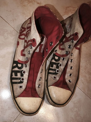 Converse All Star 1HUND(RED) used sneakers size 44.5
