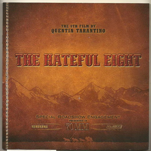 The Hateful Eight Special Roadshow Engagement booklet