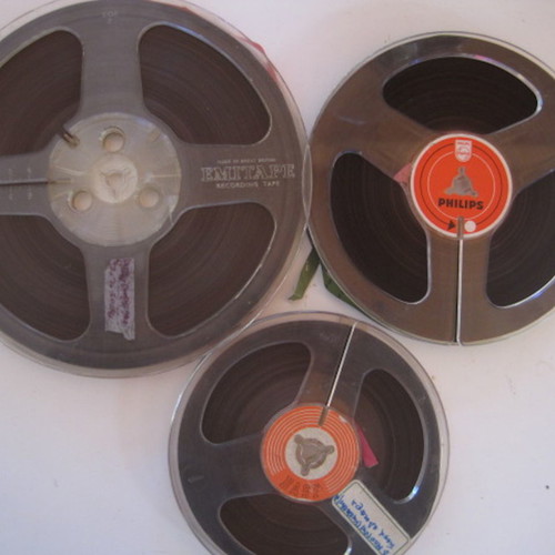 Sound reels used 12-15-18cm plastic 7''