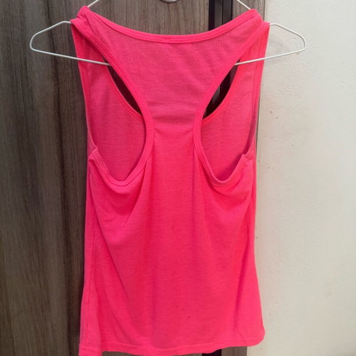 Ars pink neon tank top used, size L