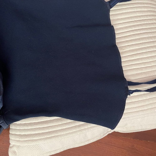 Capezio The Dance Maker USA Dance Jumpsuit Overalls dark blue small like new