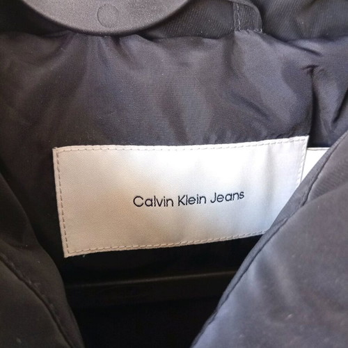 Calvin Klein medium black puffer jacket like new