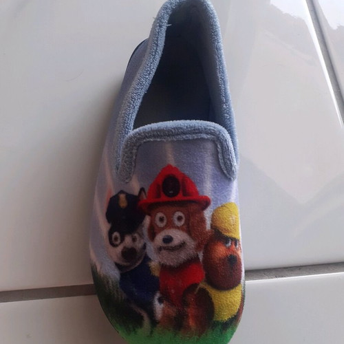 Paw Patrol kids slippers like new, size 28, Spanish made