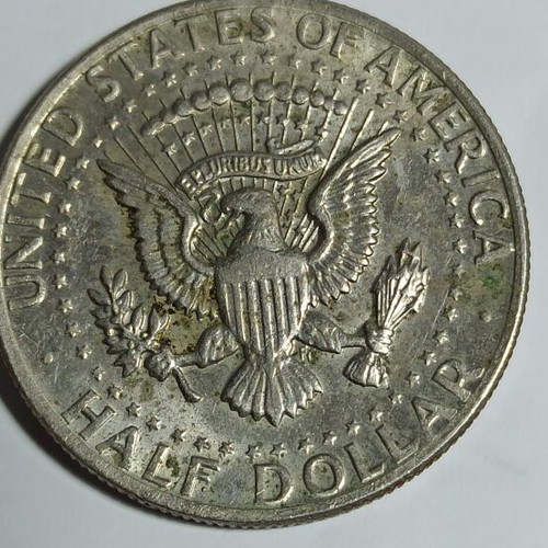 America Half Dollar 1974 used, copper nickel 11.34g 30.61mm