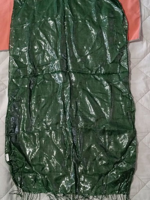 Allure dress set like new, green, dress, scarf, bag