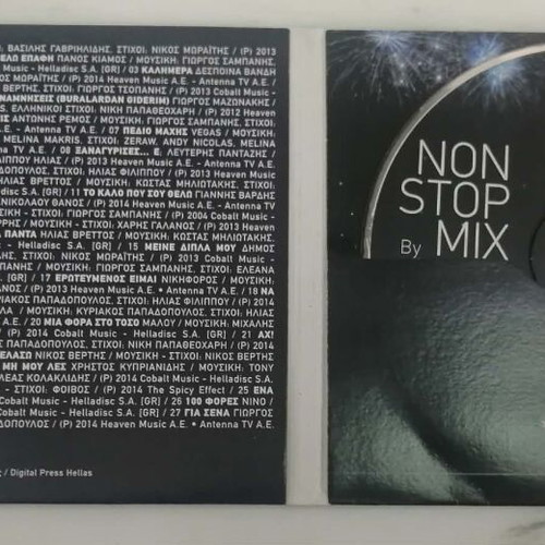 Non Stop Mix 10 by Nikos Chalkousis CD like new, pop