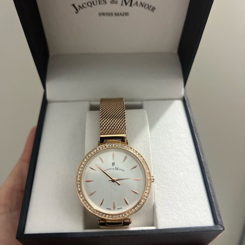 Jacques du Manoir women's watch new, gold