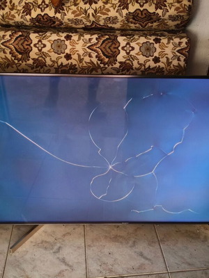 Sony Smart TV KD-55XF9005 4K Ultra HD μεταχειρισμένη με σπασμένη οθόνη για επισκευή ή ανταλλακτικά