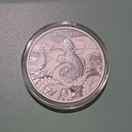 The Kraken 2026 1 oz .999 Silver Niue Dollar Coin