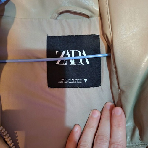 Zara vest new women's beige size XL