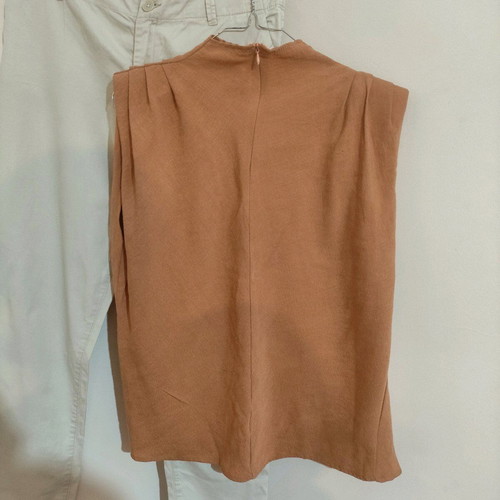 Set of pants and top like new, summer, beige and orange