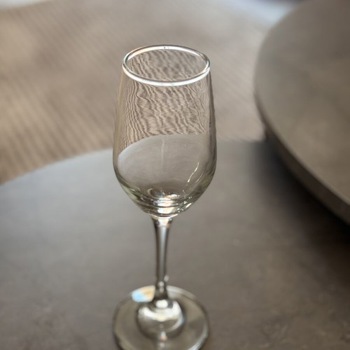 Wine glass new, glass, 1 piece