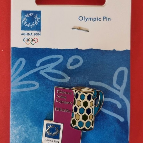 Authentic Athens 2004 Olympic Pin Set of 8, New