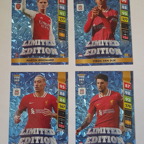 FIFA 365 2024-2025 Adrenalyn XXL cards pack of 18 like new