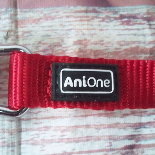 Dog leash red (AniOne) like new, length 120 cm