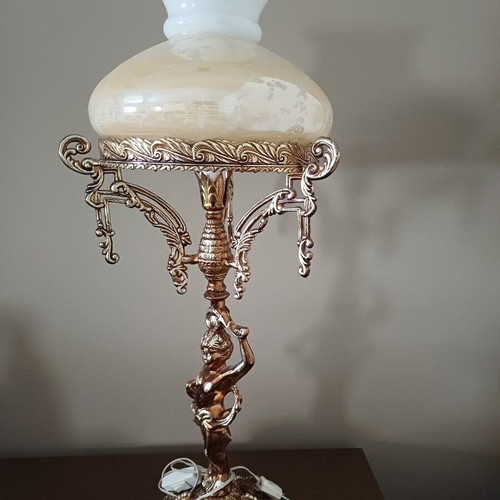 Vintage table lamp used