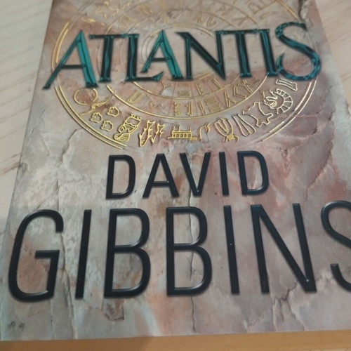 David Gibbins Atlantis book like new, English