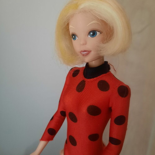 Retro Clover doll from Totally Spies, collectible, dressed