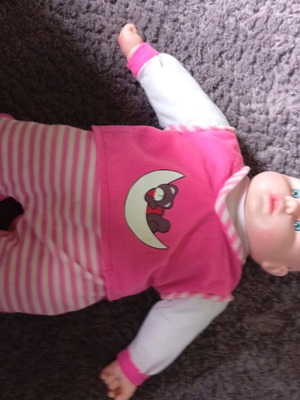 Baby doll with sound like new