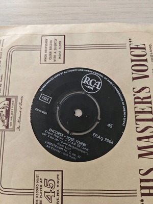 José Iturbi Encores βινύλιο 7", 45 RPM, EP μεταχειρισμένο