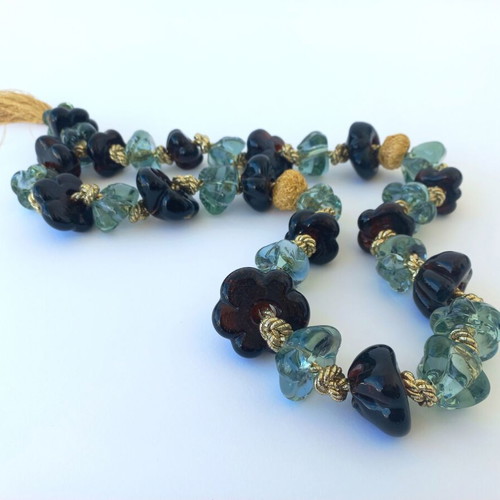 Glass worry beads like new from Turkey