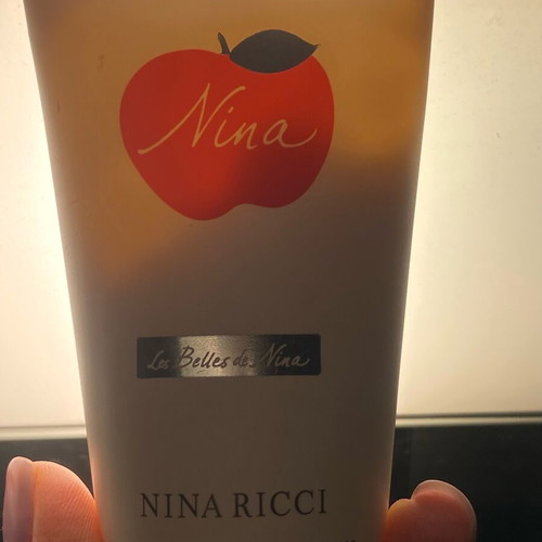 Nina Ricci Body Lotion used Les Belles de Nina