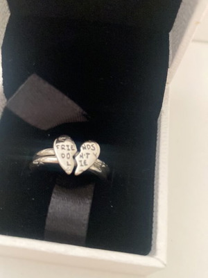 Pandora Stranger Things ring new, silver, size 7