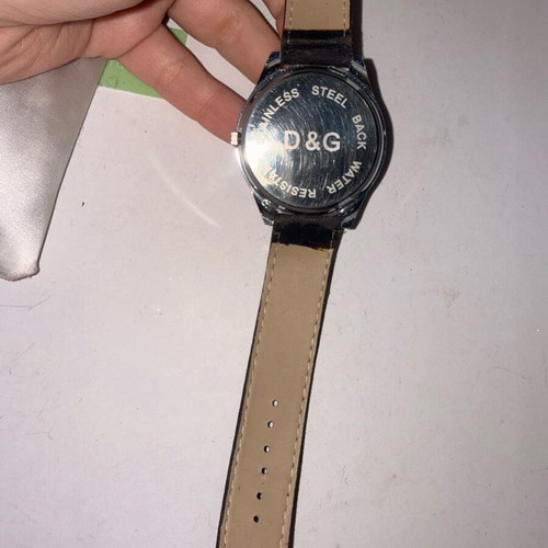 Dolce & Gabbana unisex watch like new, vintage, black