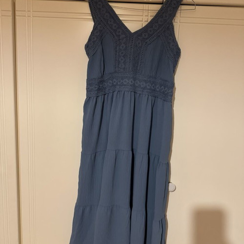 Blue dress size S/M like new