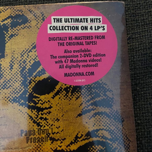 Madonna Celebration vinyl first edition 2009 new, sealed