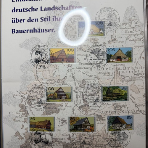 Deutsche Post philatelic sheets 1995–1997 like new, Germany